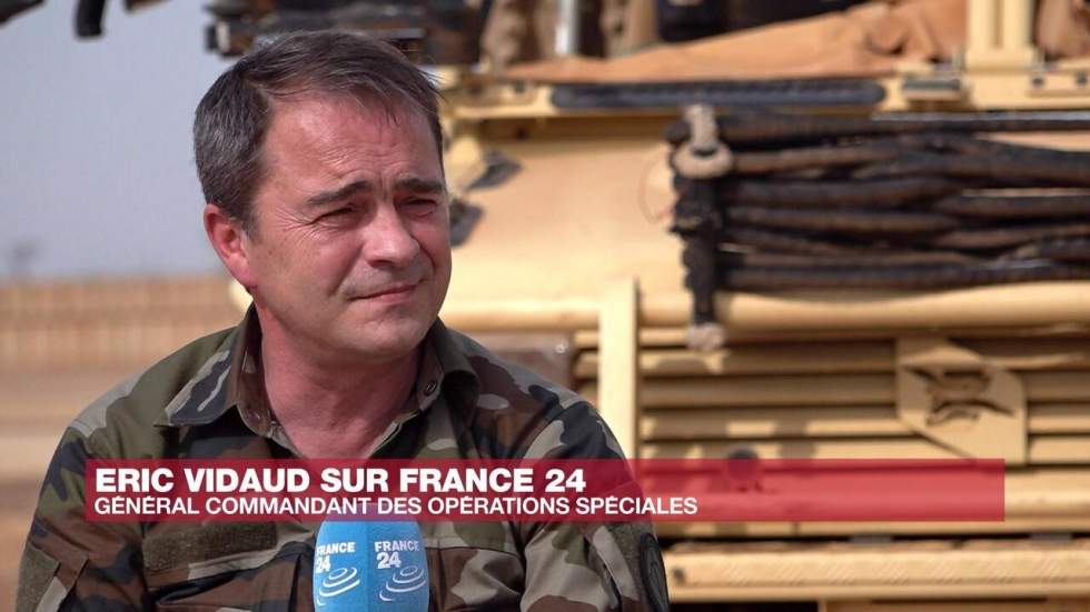 Le général Éric Vidaud, le chef du renseignement militaire français, remercié