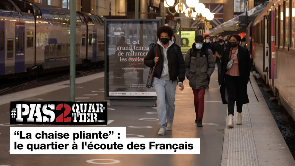 "La chaise pliante" : le quartier à l'écoute des Français