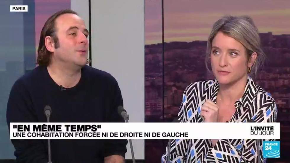 Vincent Macaigne, acteur, juge "important de pouvoir faire des films sur la politique et d'en rire" Vincent Macaigne, acteur, juge "important de pouvoir faire des films sur la politique et d'en rire"