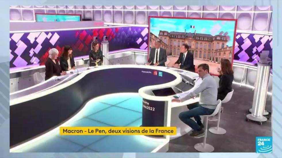 Édition spéciale : Marine Le Pen veut découvrir la planète Élysée, Emmanuel Macron entend y rester Édition spéciale : Marine Le Pen veut découvrir la planète Élysée, Emmanuel Macron entend y rester