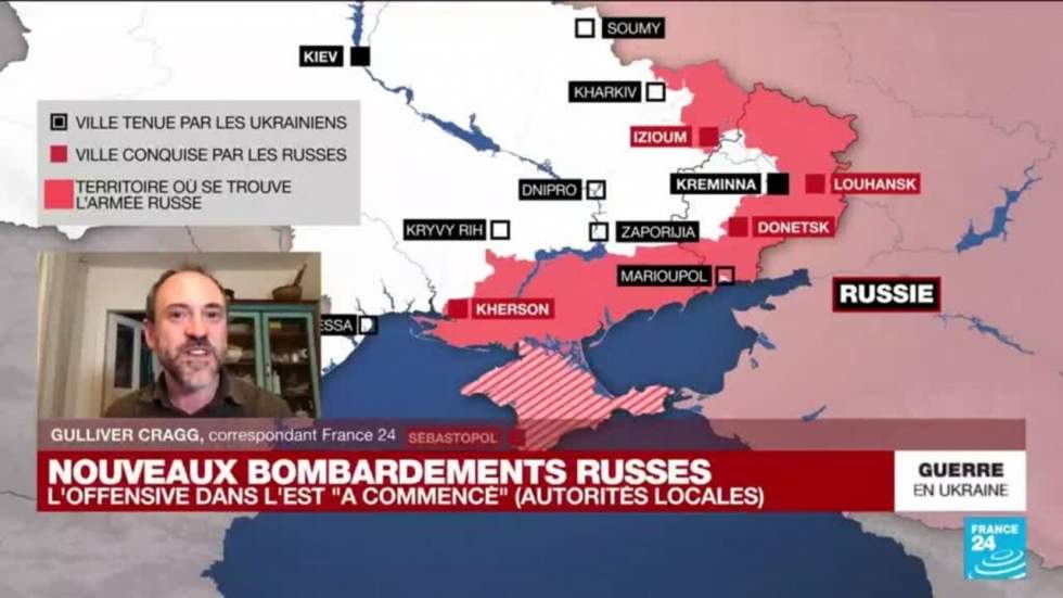 Offensive russe dans l'est de l'Ukraine : tout savoir sur le Donbass