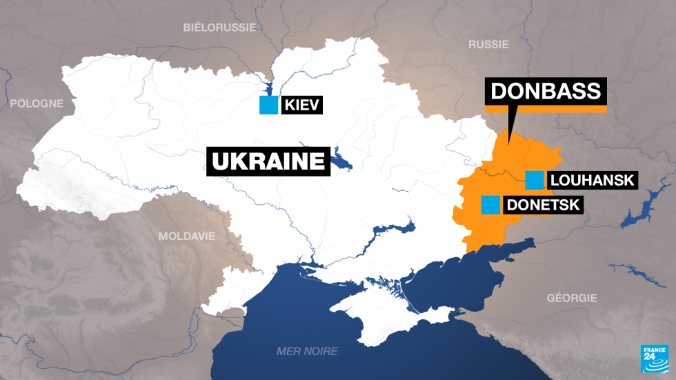 Offensive russe dans l'est de l'Ukraine : tout savoir sur le Donbass