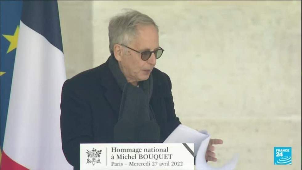 La France rend hommage à l'acteur Michel Bouquet aux Invalides
