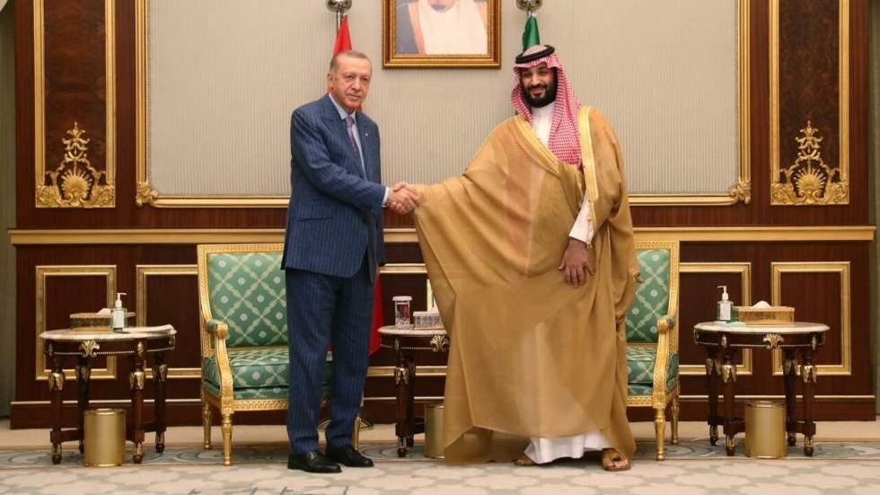 Erdogan en Arabie saoudite, plus de deux ans après l'assassinat de Jamal Khashoggi Erdogan en Arabie saoudite, plus de deux ans après l'assassinat de Jamal Khashoggi