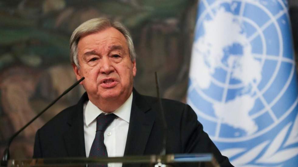 Antonio Guterres "choqué" mais "en sécurité", après des frappes sur Kiev