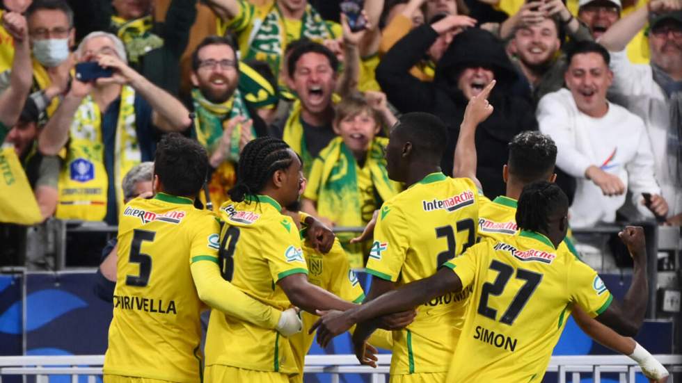 Football : Nantes remporte sa quatrième Coupe de France en battant Nice