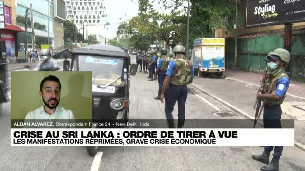 Sri Lanka : les manifestants mobilisés malgré l’ordre de tirer sur les émeutiers