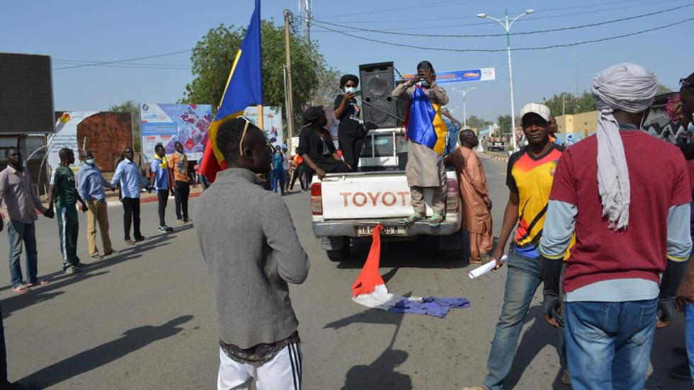 Au Tchad, des centaines de manifestants contre la présence française