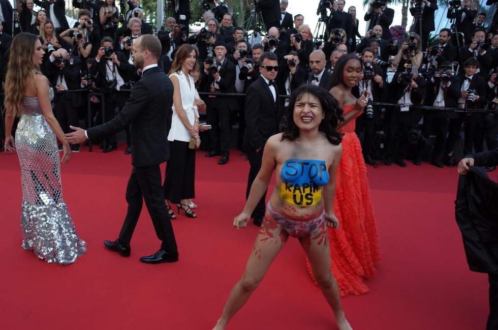 “Le sexisme est partout, nous aussi" : une riposte féministe au Festival de Cannes