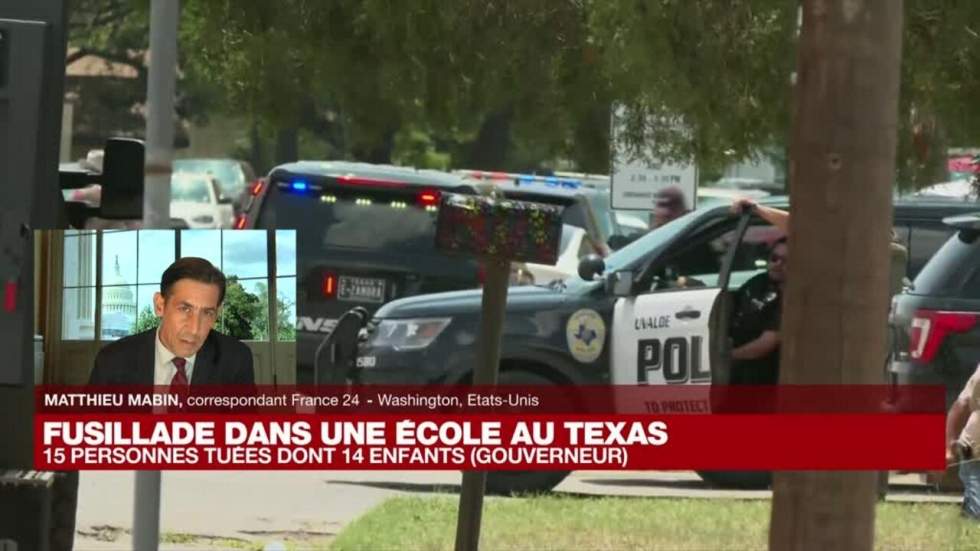 États-Unis : un tireur tue 19 enfants et deux adultes dans une école du Texas