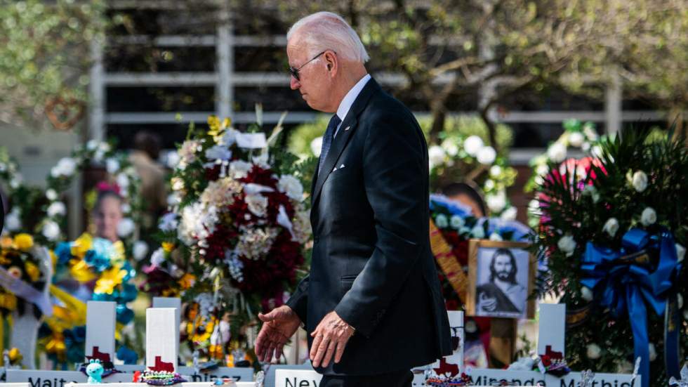 Tuerie au Texas : Joe Biden à Uvalde à la rencontre des familles des victimes