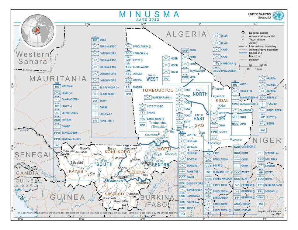 Exclusif : la Minusma alerte sur une situation intenable au Mali Exclusif : la Minusma alerte sur une situation intenable au Mali