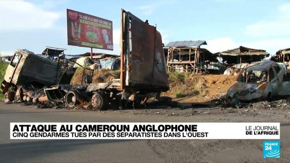 Cameroun : cinq gendarmes tués par des rebelles séparatistes dans l'ouest du pays