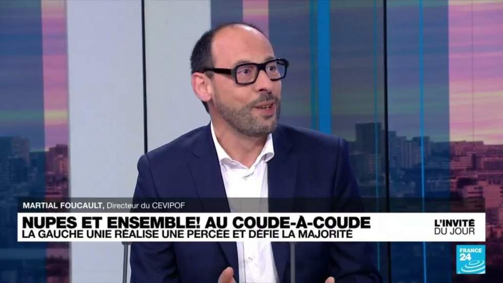 Martial Foucault (Cevipof) : "Le principal bénéficiaire de la Nupes, c'est la France Insoumise"