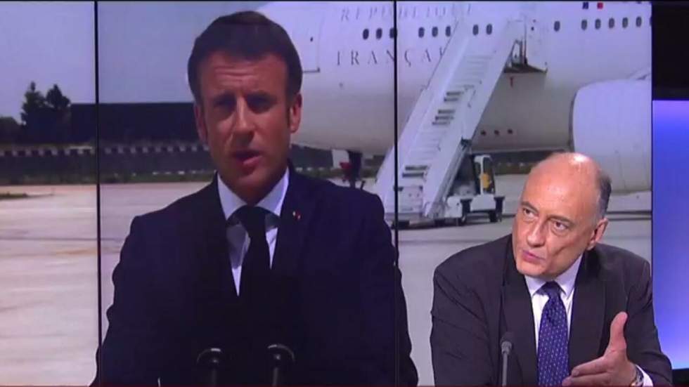 Avant son départ pour la Roumanie, Macron appelle les Français à lui "donner une majorité solide"