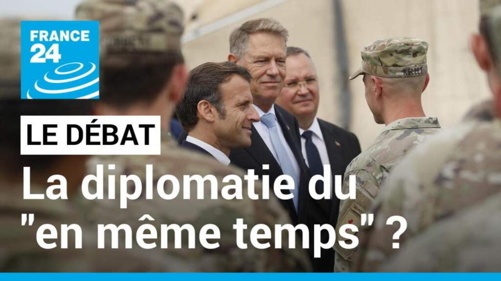 Macron, la diplomatie du "en même temps" : le président français en Roumanie et en Moldavie