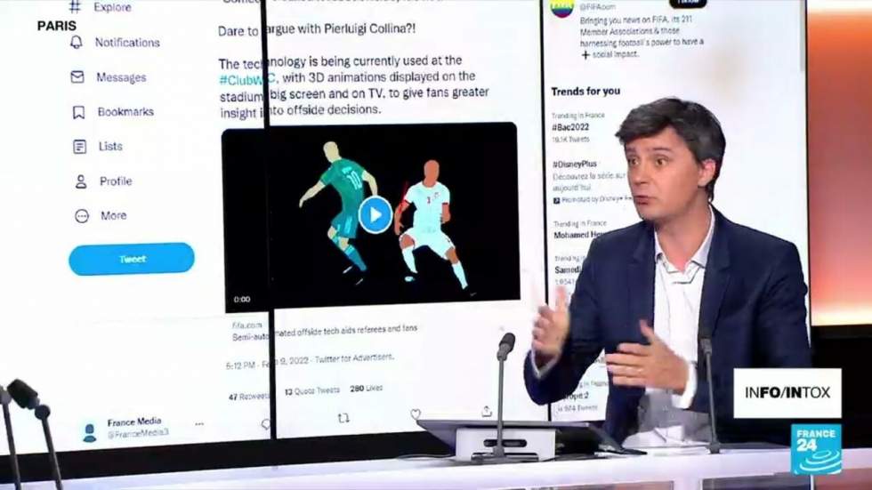 "Robot arbitre" au mondial de football : l'histoire d'une information détournée