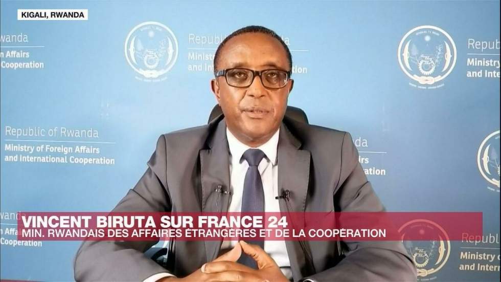 Vincent Biruta : "Le Rwanda veut une désescalade pour ne pas entrer en guerre avec la RD Congo" Vincent Biruta : "Le Rwanda veut une désescalade pour ne pas entrer en guerre avec la RD Congo"