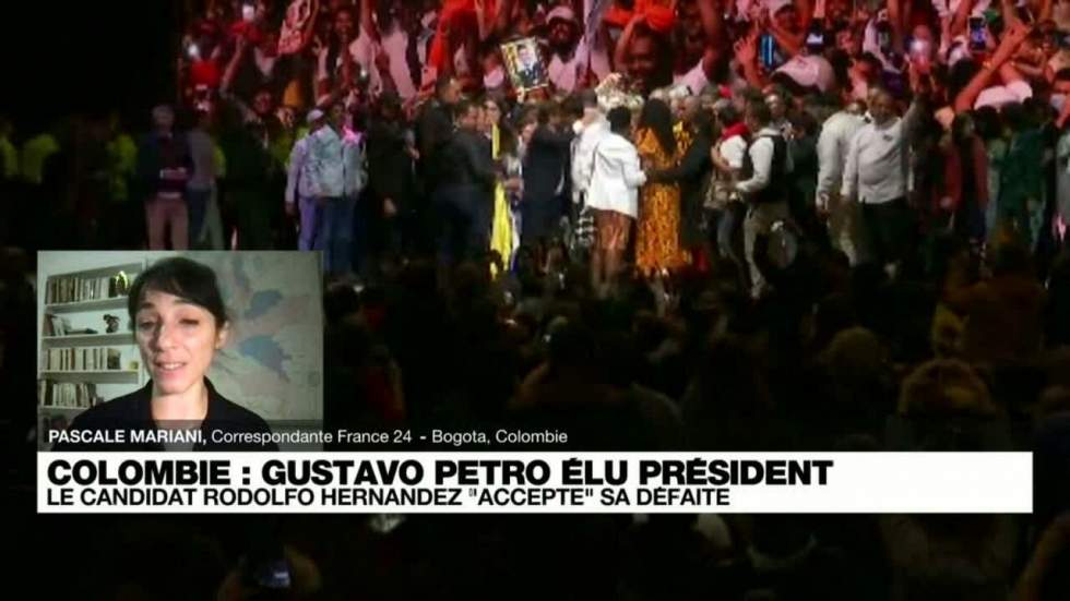 Pour la première fois, la Colombie élit un président de gauche, Gustavo Petro Pour la première fois, la Colombie élit un président de gauche, Gustavo Petro