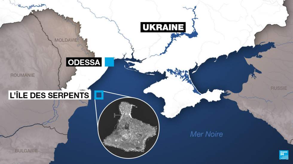 Guerre en Ukraine : l'île des Serpents, ce petit bout de terre devenu crucial en mer Noire