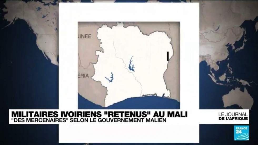 Mali : pour le gouvernement, les 49 militaires ivoiriens interpellés à Bamako sont des "mercenaires"