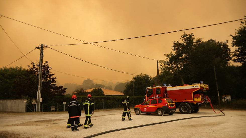 En Gironde et près d’Avignon, des feux de forêt agressifs et une forte canicule En Gironde et près d’Avignon, des feux de forêt agressifs et une forte canicule