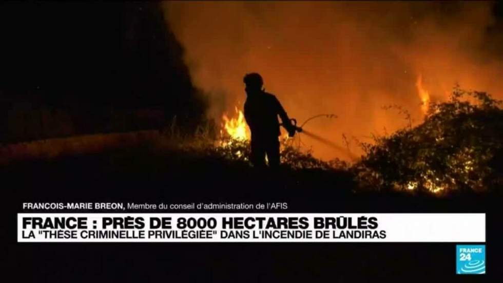 Les incendies se poursuivent dans le sud-ouest de l'Europe, le Royaume-Uni en alerte rouge Les incendies se poursuivent dans le sud-ouest de l'Europe, le Royaume-Uni en alerte rouge