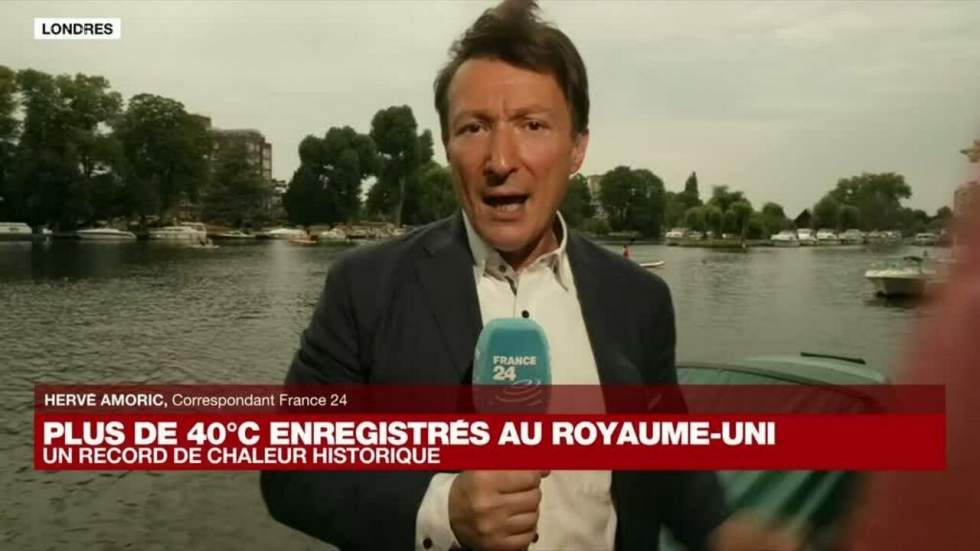 Royaume-Uni : la canicule fait tomber un record de chaleur, plus de 40°C à Heathrow