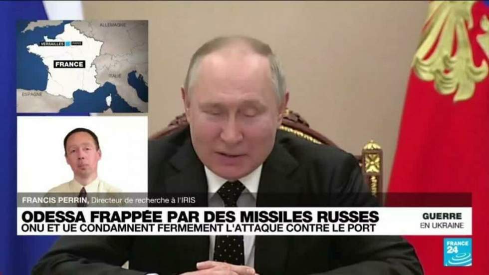 Moscou vise le port d'Odessa, crucial pour l'accord sur l'exportation des céréales