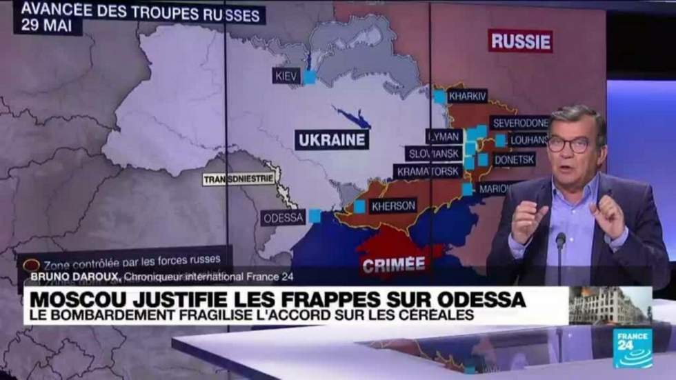 Ukraine : les frappes sur Odessa ne gênent pas les exportations de céréales, selon le Kremlin