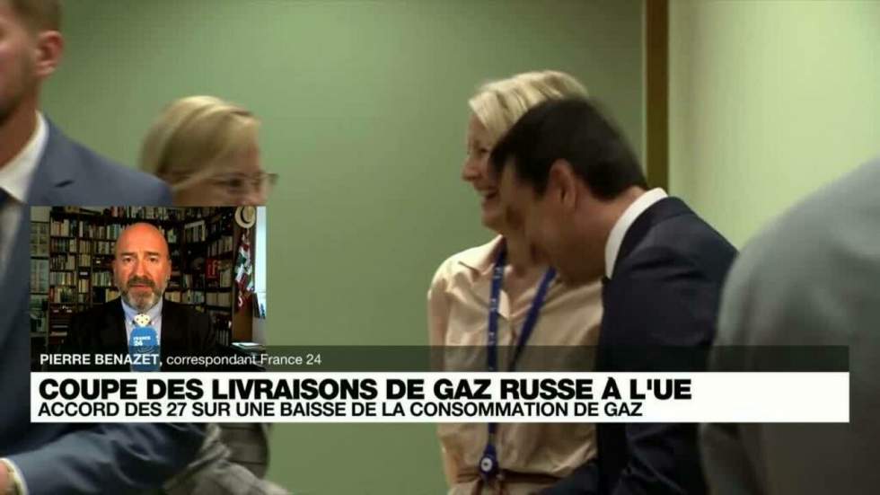 Guerre en Ukraine : l'UE scelle un accord pour réduire sa consommation de gaz cet hiver