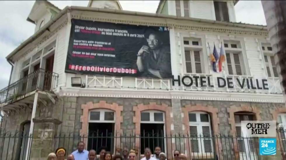 En Martinique, la ville d'origine d'Olivier Dubois se mobilise pour sa libération