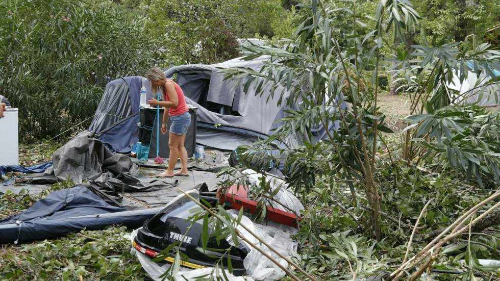 Après des orages meurtriers, le calme revient en Corse