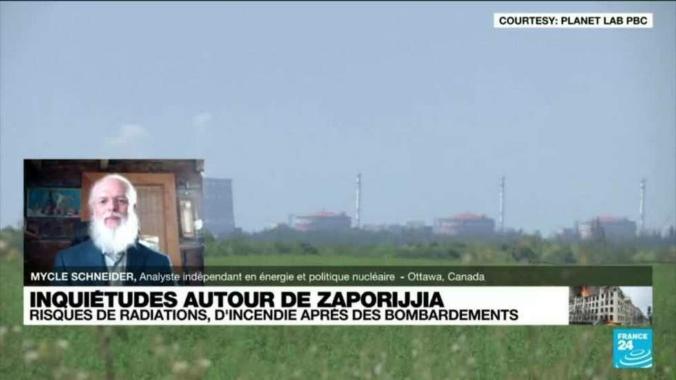 Les frappes se poursuivent sur Nikopol, face à la centrale nucléaire de Zaporijjia