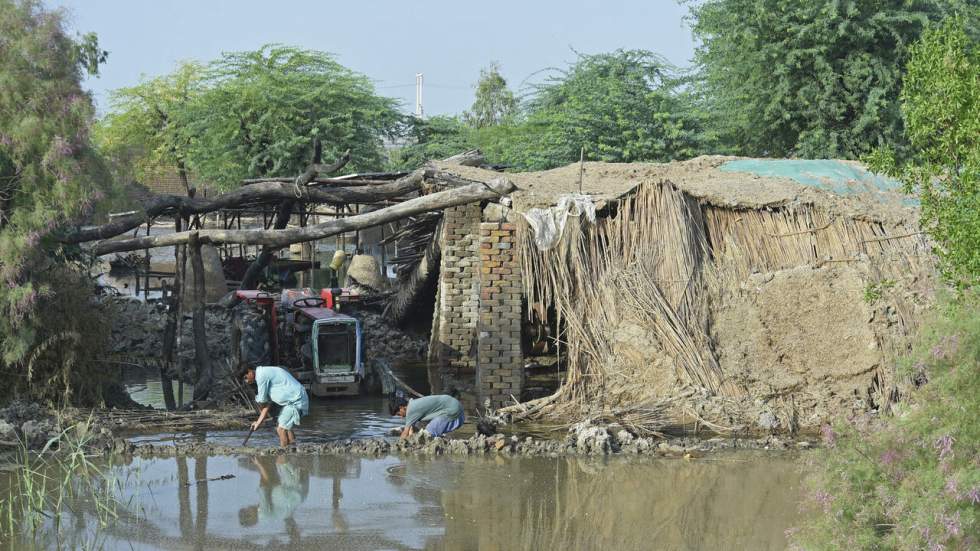 Après les canicules, le déluge : le Pakistan en première ligne du dérèglement climatique