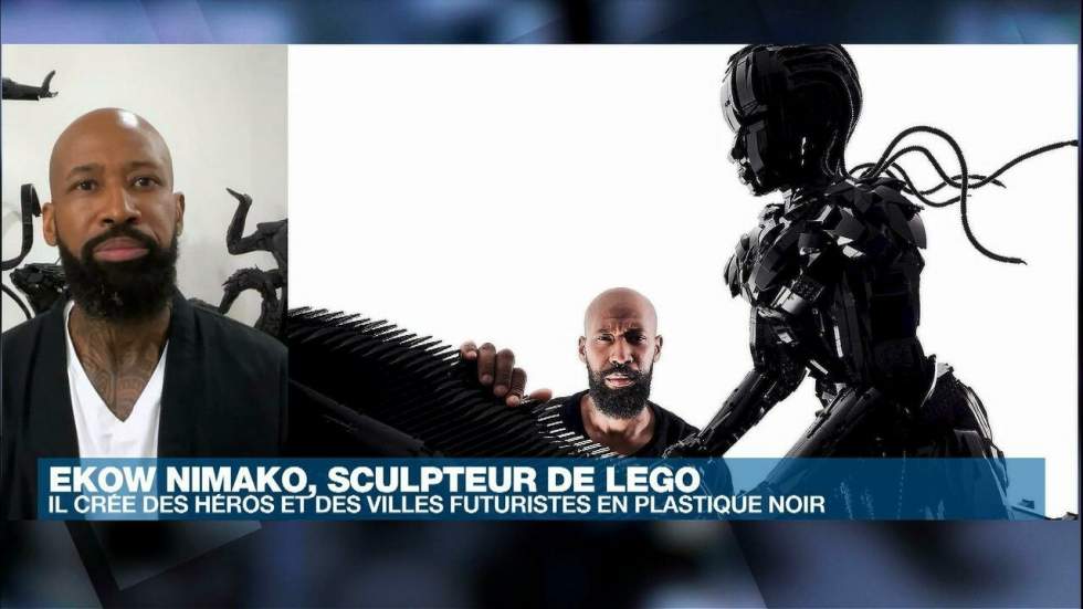 Ekow Nimako, un sculpteur de Lego qui réinvente les héros et monuments de l'Histoire africaine