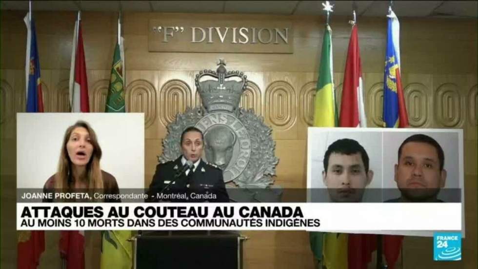 Chasse à l'homme au Canada pour retrouver les deux suspects des attaques qui ont fait 10 morts