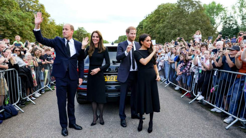 La trêve surprise entre William et Harry et leurs épouses à la une de la presse britannique