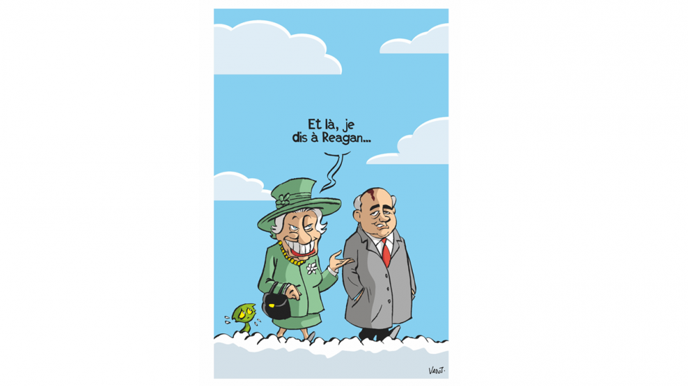 L'actu en dessin : le monde perd la reine Elizabeth II et Mikhaïl Gorbatchev