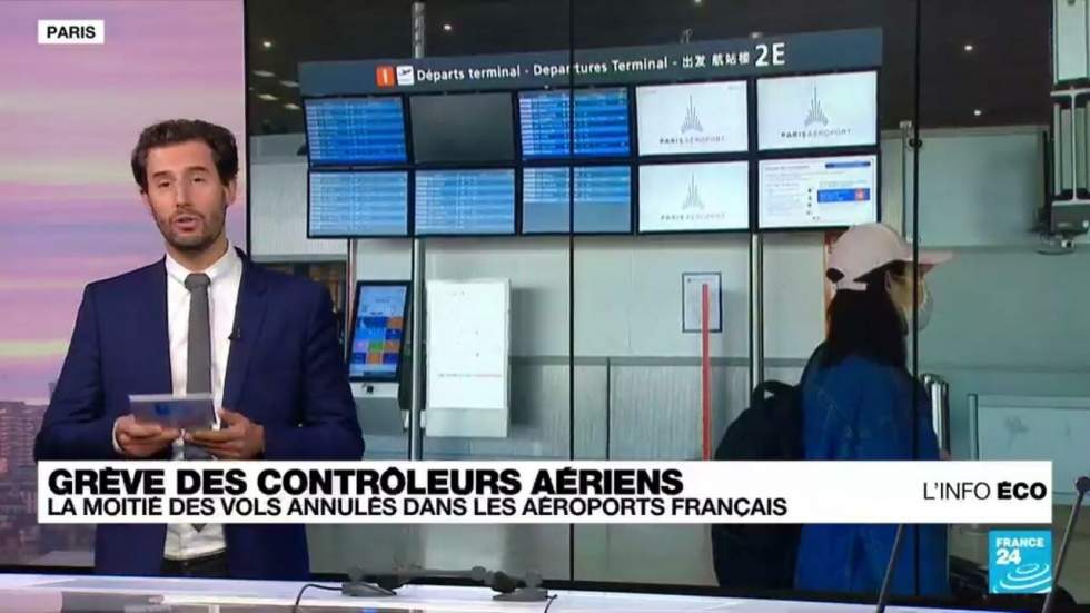 Grève des contrôleurs aériens : journée noire dans les aéroports français