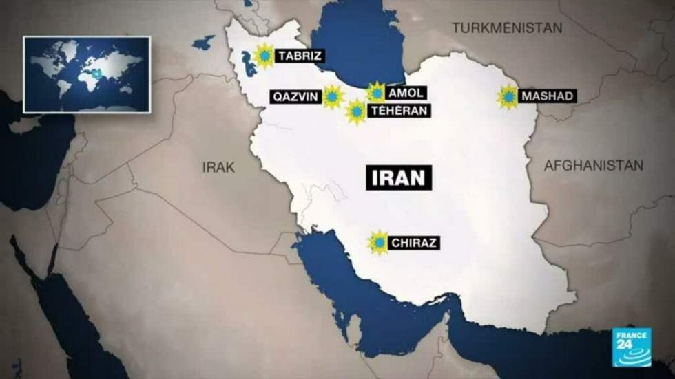 Iran : le bilan officiel des manifestations passe à 17 morts