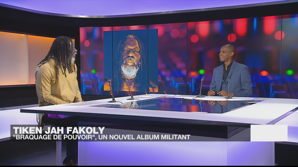 Musique : Claudy Siar reçoit Tiken Jah Fakoly pour la première de "À l'Affiche Planète Afro"