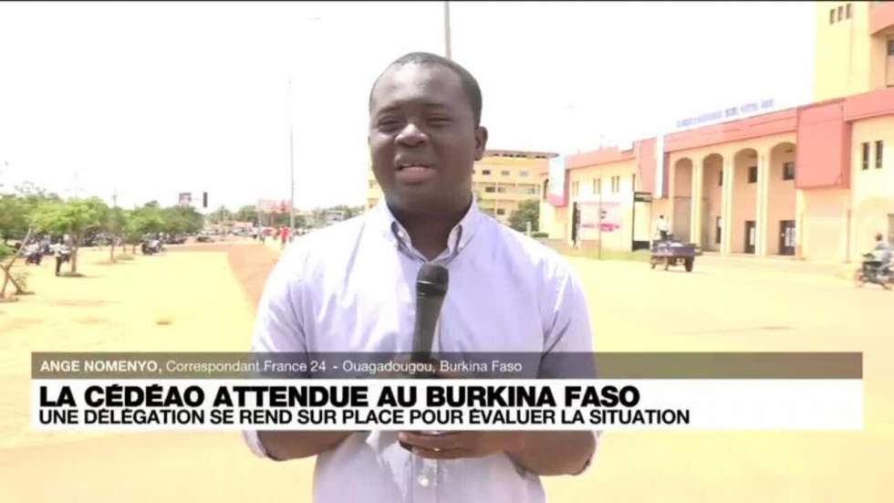 Burkina Faso : des dizaines de manifestants à Ouagadougou lors d'une visite de la Cédéao