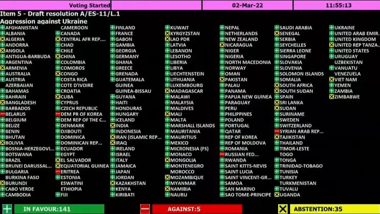 Guerre en Ukraine : Washington s'emploie à rallier les soutiens pour un vote à l'ONU Guerre en Ukraine : Washington s'emploie à rallier les soutiens pour un vote à l'ONU