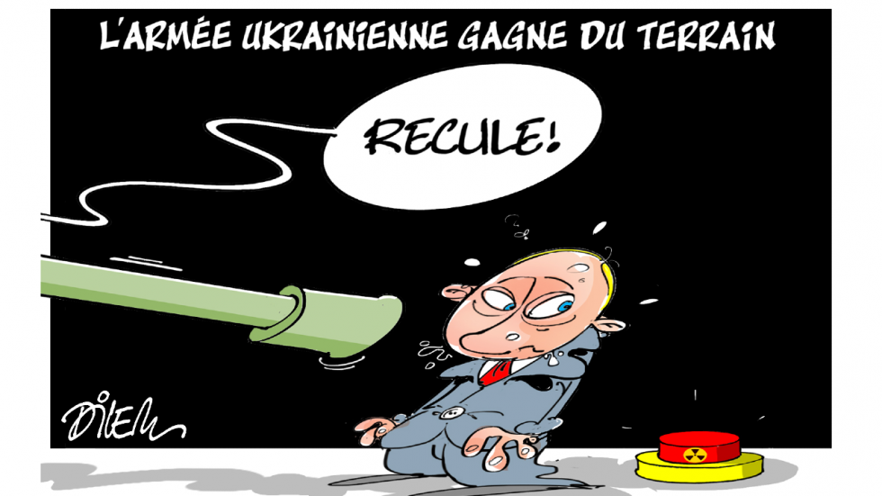 L'actu en dessin : la crainte d'une riposte nucléaire de l'armée russe en Ukraine