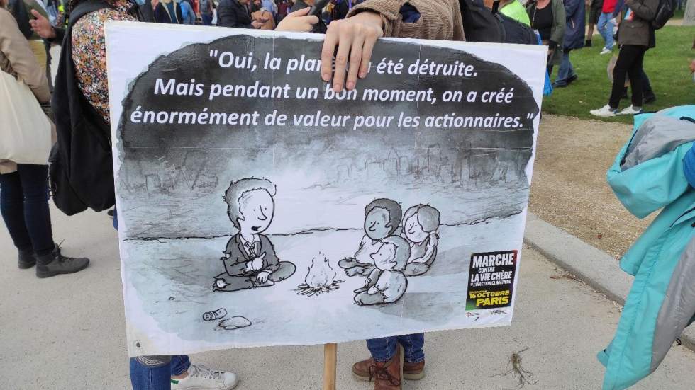 Manifestation à Paris contre la vie chère : "Taxer les riches, ce serait déjà pas mal"