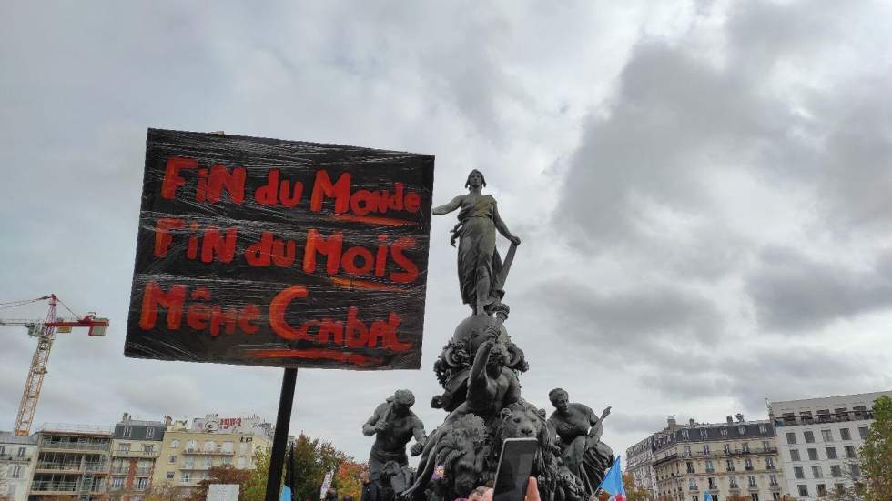 Manifestation à Paris contre la vie chère : "Taxer les riches, ce serait déjà pas mal"