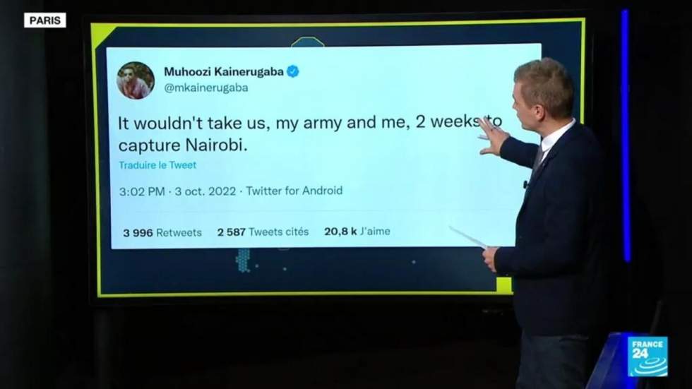 Kenya : "l'humour" du fils du président ougandais suscite moqueries et infox Kenya : "l'humour" du fils du président ougandais suscite moqueries et infox