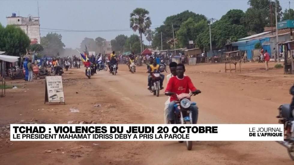 Tchad : le président Mahamat Idriss Déby a pris la parole pour parler des violences du 20 octobre