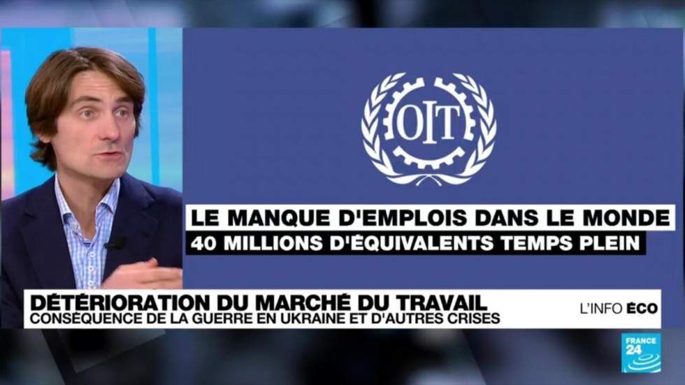Rapport de l'OIT : "le marché mondial du travail va continuer à se détériorer" Rapport de l'OIT : "le marché mondial du travail va continuer à se détériorer"